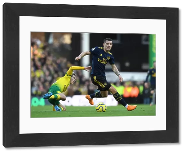 Granit Xhaka in Action: Norwich City vs Arsenal FC, Premier League 2019-20
