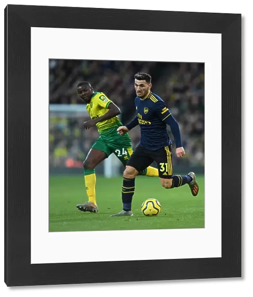 Norwich City vs Arsenal: Sead Kolasinac Clashes with Ibrahim Amadou