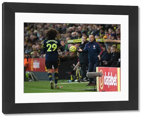 Arsenal's Interim Boss Ljungberg Encourages Guendouzi at Norwich Match