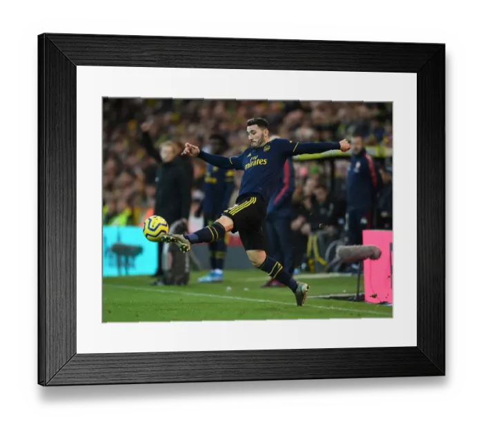 Framed Print : Sead Kolasinac in Action: Norwich City vs. Arsenal FC, Premier League 2019-20 Framed Print : Sead Kolasinac in Action: Norwich City vs. Arsenal FC, Premier League 2019-20