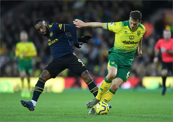 Clash at Carrow Road: Lacazette vs. Zimmermann in Norwich City vs. Arsenal FC, Premier League 2019-20