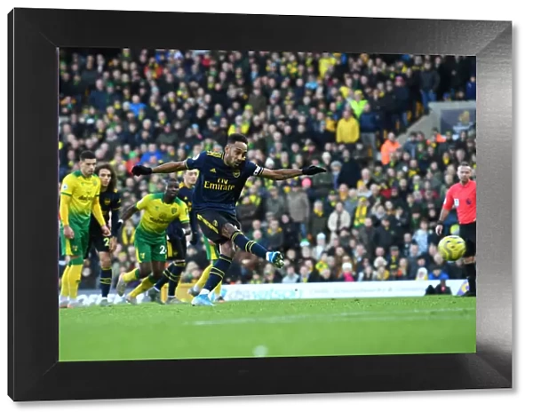 Aubameyang Scores Penalty: Norwich City vs. Arsenal, Premier League 2019-20