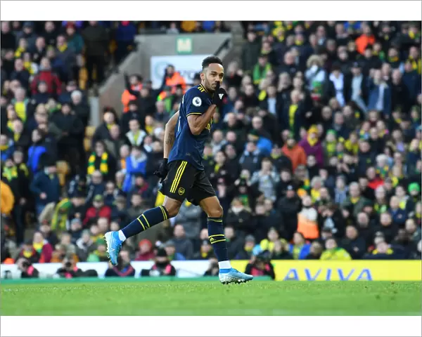 Aubameyang's Strike: Arsenal's Victory Over Norwich City in Premier League 2019-20