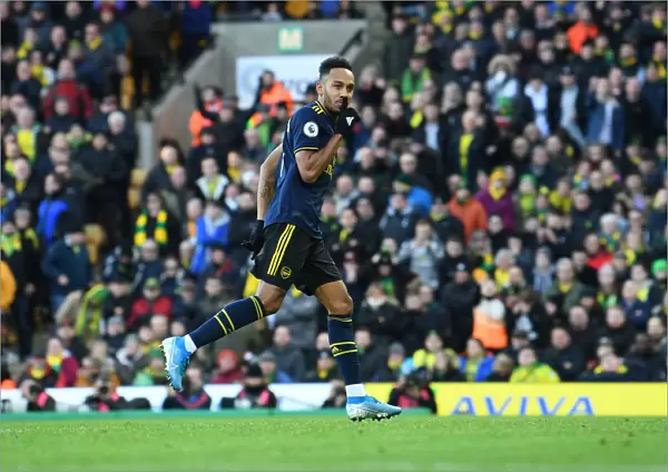 Aubameyang's Strike: Arsenal's Victory Over Norwich City in Premier League 2019-20