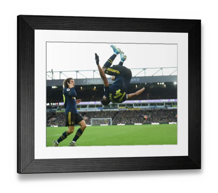 Framed Print : Aubameyang Scores Arsenal's Second Goal: Norwich City vs Arsenal, Premier League 2019-20 Framed Print : Aubameyang Scores Arsenal's Second Goal: Norwich City vs Arsenal, Premier League 2019-20