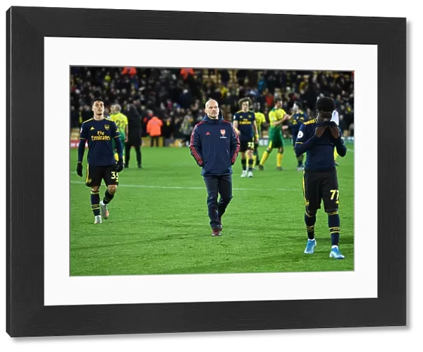 Freddie Ljungberg Leaves Carrow Road: Norwich City vs. Arsenal FC, Premier League 2019-20