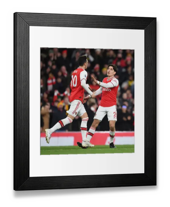 Framed Print : Arsenal vs Brighton: Premier League Showdown at Emirates Stadium (December 2019)