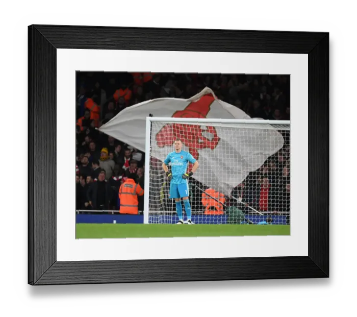 Framed Print : Arsenal vs Brighton: Bernd Leno in Action - Premier League 2019-20