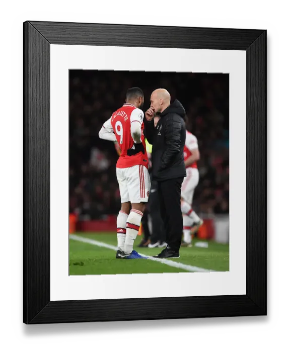 Framed Print : Arsenal vs Brighton: Ljungberg's First Premier League Game in Charge Framed Print : Arsenal vs Brighton: Ljungberg's First Premier League Game in Charge