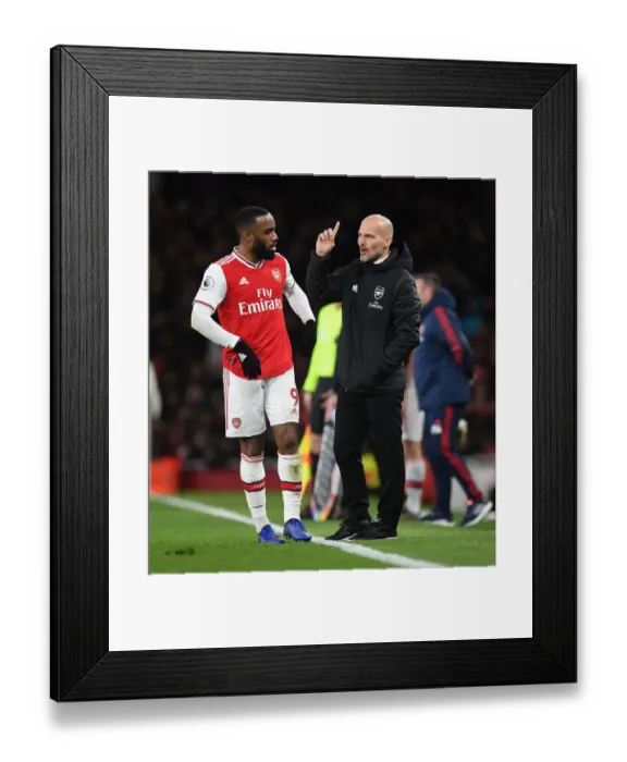 Framed Print : Freddie Ljungberg's Premier League Debut as Arsenal Interim Coach: Arsenal vs Brighton, 2019 Framed Print : Freddie Ljungberg's Premier League Debut as Arsenal Interim Coach: Arsenal vs Brighton, 2019