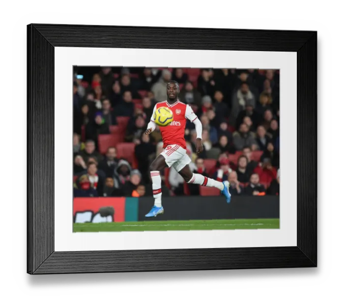 Framed Print : Pepe Shines: Arsenal's Victory Against Brighton, 2019-20