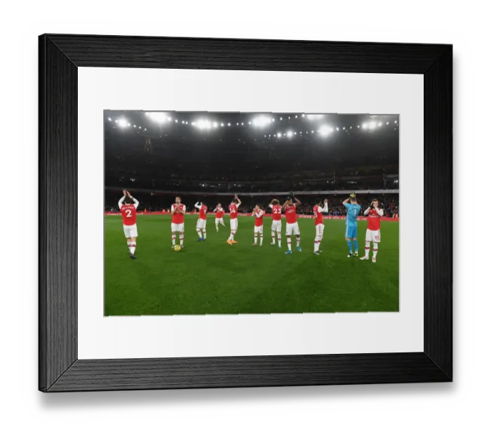 Framed Print : Arsenal vs Brighton: Premier League Showdown at Emirates Stadium (December 2019)