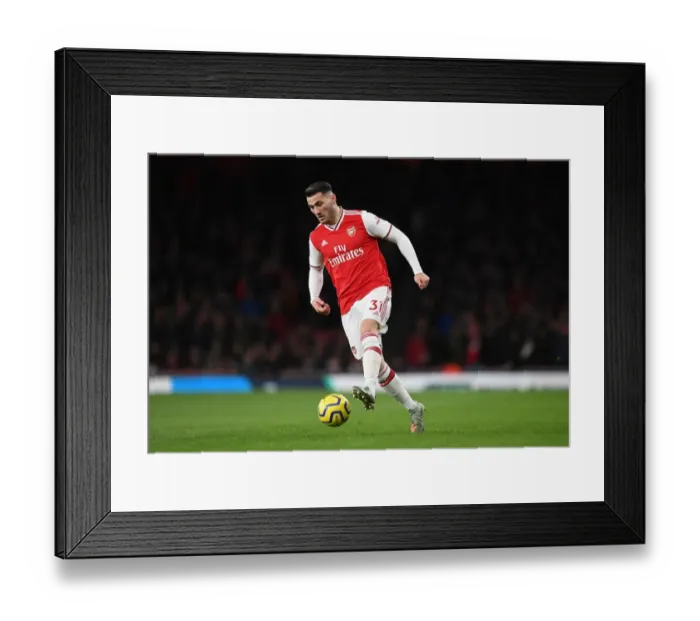 Framed Print : Arsenal's Sead Kolasinac in Action during the Arsenal v Brighton & Hove Albion Premier League 2019-20 Match Framed Print : Arsenal's Sead Kolasinac in Action during the Arsenal v Brighton & Hove Albion Premier League 2019-20 Match