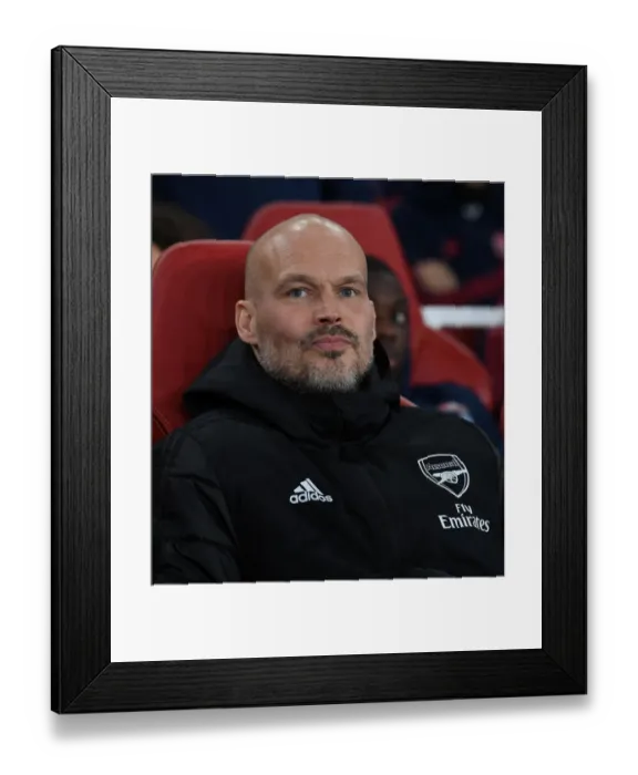 Framed Print : Freddie Ljungberg Leads Arsenal in Premier League Clash Against Brighton & Hove Albion