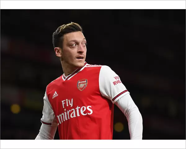 Mesut Ozil in Action: Arsenal vs. Brighton & Hove Albion, Premier League 2019-20