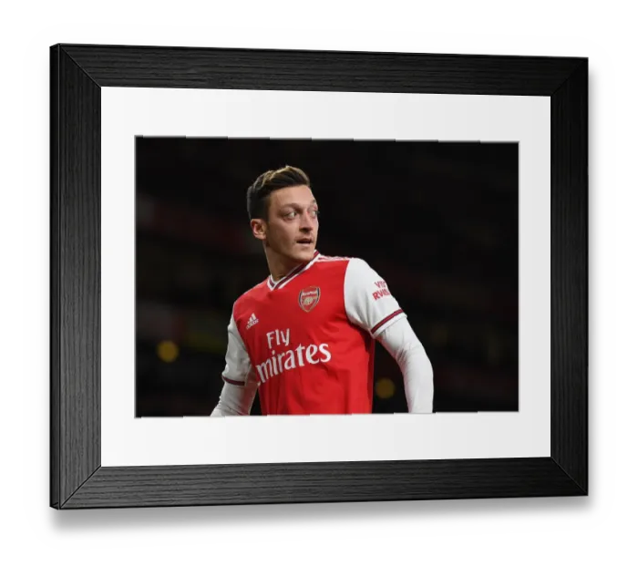 Framed Print : Mesut Ozil in Action: Arsenal vs. Brighton & Hove Albion, Premier League 2019-20 Framed Print : Mesut Ozil in Action: Arsenal vs. Brighton & Hove Albion, Premier League 2019-20