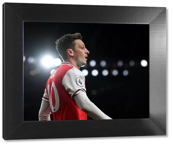 Mesut Ozil in Action: Arsenal vs Brighton & Hove Albion, Premier League 2019-20