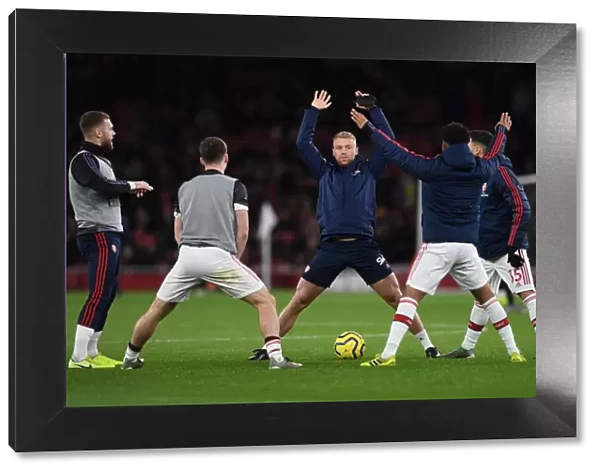 Arsenal FC: Half Time Training with Sam Wilson, 2019-20 Premier League
