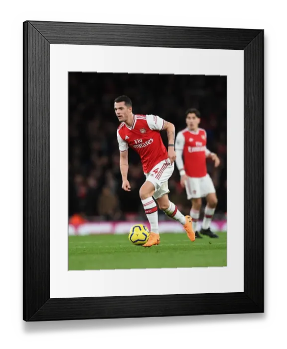 Framed Print : Granit Xhaka in Action: Arsenal vs Brighton & Hove Albion, Premier League 2019-20 Framed Print : Granit Xhaka in Action: Arsenal vs Brighton & Hove Albion, Premier League 2019-20