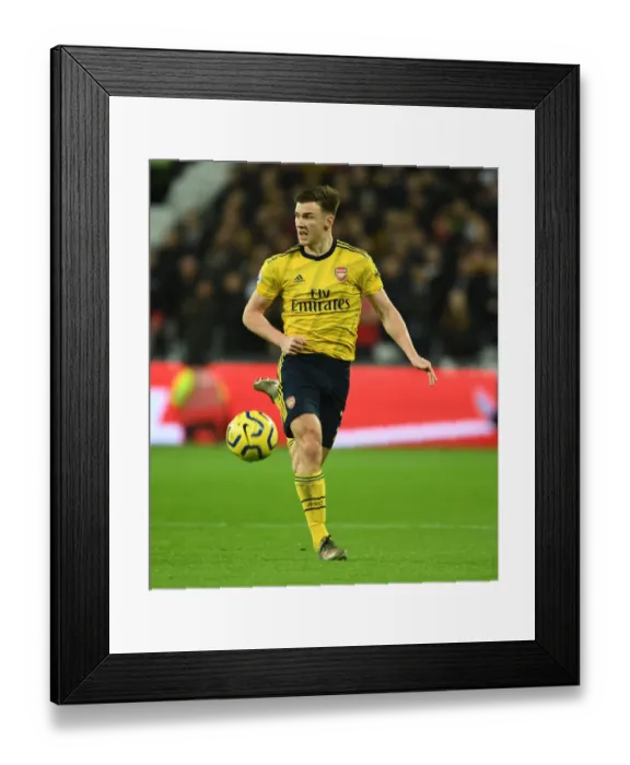 Framed Print : Arsenal's Kieran Tierney in Action during the Premier League Clash against West Ham United - 2019-20 Season Framed Print : Arsenal's Kieran Tierney in Action during the Premier League Clash against West Ham United - 2019-20 Season