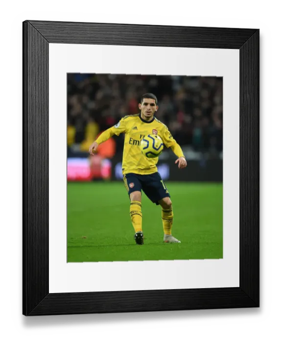 Framed Print : Arsenal vs. West Ham United: Premier League Battle at London Stadium (December 2019)