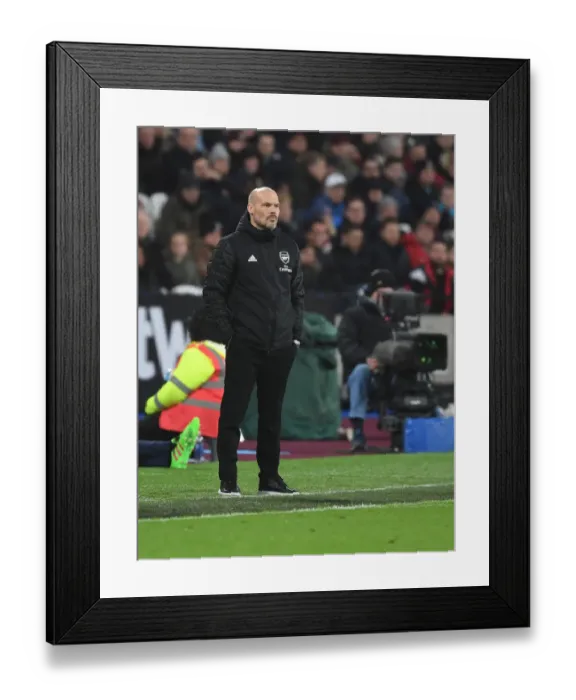Framed Print : Premier League Showdown: Arsenal vs. West Ham United at London Stadium (December 2019)