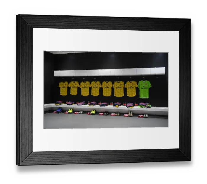 Framed Print : Arsenal's Unity: The Pre-Match Huddle Ahead of West Ham Clash, Premier League 2019-20