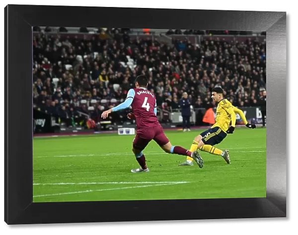 Gabriel Martinelli Scores First Goal: West Ham United vs. Arsenal FC, Premier League 2019-20