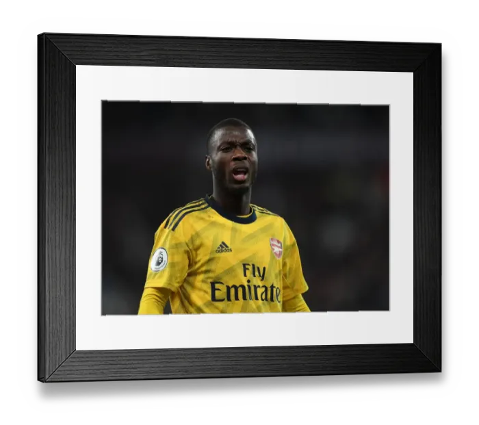Framed Print : Pepe in Action: West Ham vs. Arsenal - Premier League Clash, London, 2019 Framed Print : Pepe in Action: West Ham vs. Arsenal - Premier League Clash, London, 2019