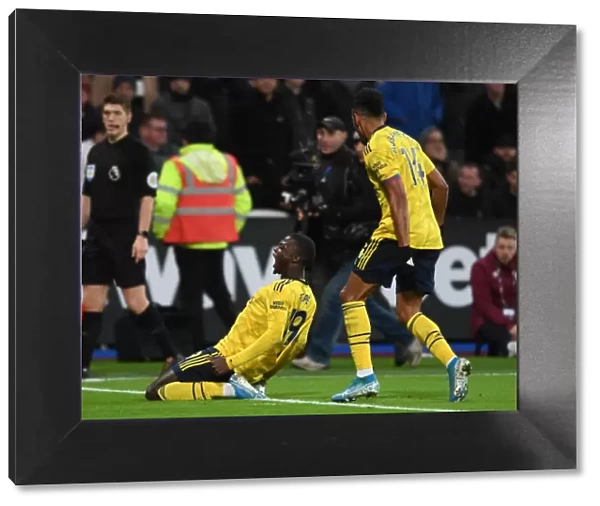 Pepe Scores Arsenal's Second: West Ham vs Arsenal, Premier League 2019-20