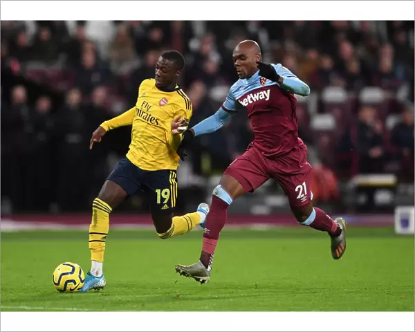 Pepe vs Ogbonna: Battle at London Stadium - West Ham United vs Arsenal FC, Premier League 2019-20