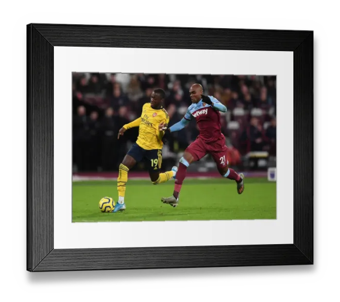 Framed Print : Pepe vs Ogbonna: Battle at London Stadium - West Ham United vs Arsenal FC, Premier League 2019-20 Framed Print : Pepe vs Ogbonna: Battle at London Stadium - West Ham United vs Arsenal FC, Premier League 2019-20