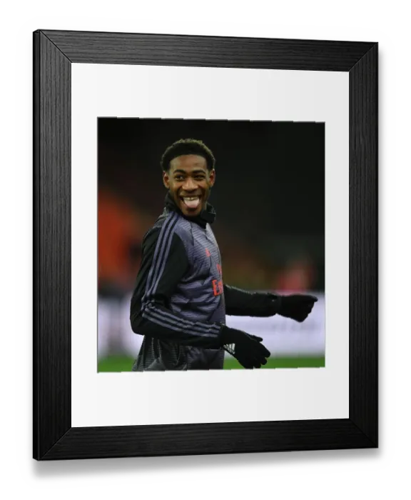 Framed Print : Arsenal's Zech Medley Readies for Europa League Battle against Standard Liege Framed Print : Arsenal's Zech Medley Readies for Europa League Battle against Standard Liege