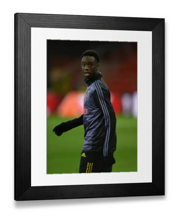 Framed Print : James Olayinka Prepares for Arsenal's Europa League Clash against Standard Liege Framed Print : James Olayinka Prepares for Arsenal's Europa League Clash against Standard Liege
