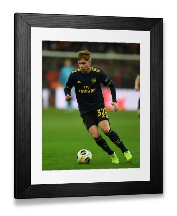 Framed Print : Emile Smith Rowe in Action: Arsenal vs Standard Liege, UEFA Europa League 2019-20 Framed Print : Emile Smith Rowe in Action: Arsenal vs Standard Liege, UEFA Europa League 2019-20