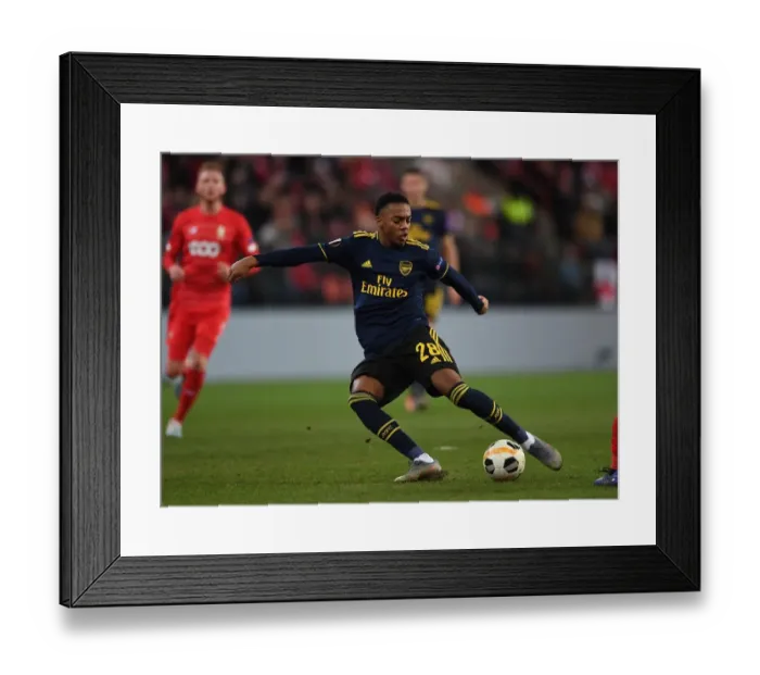 Framed Print : Joe Willock in Action: Arsenal vs Standard Liege, UEFA Europa League Group F (December 2019) Framed Print : Joe Willock in Action: Arsenal vs Standard Liege, UEFA Europa League Group F (December 2019)