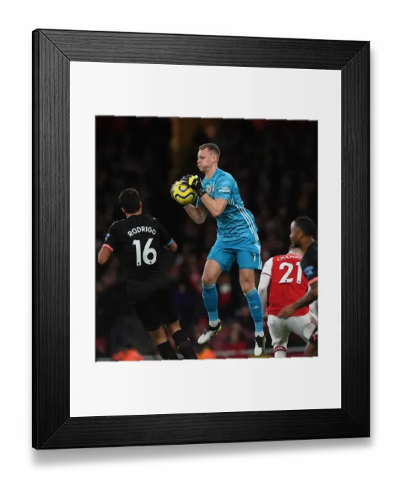 Framed Print : Bernd Leno's Unwavering Focus: Arsenal's Goalkeeper Shines Amidst Premier League Showdown vs Manchester City (December 2019) Framed Print : Bernd Leno's Unwavering Focus: Arsenal's Goalkeeper Shines Amidst Premier League Showdown vs Manchester City (December 2019)