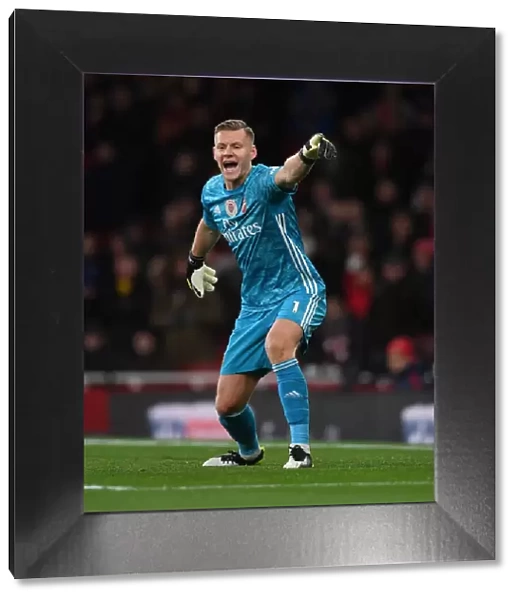 Arsenal vs Manchester City: Bernd Leno in Action at the Emirates Stadium (Premier League 2019-20)