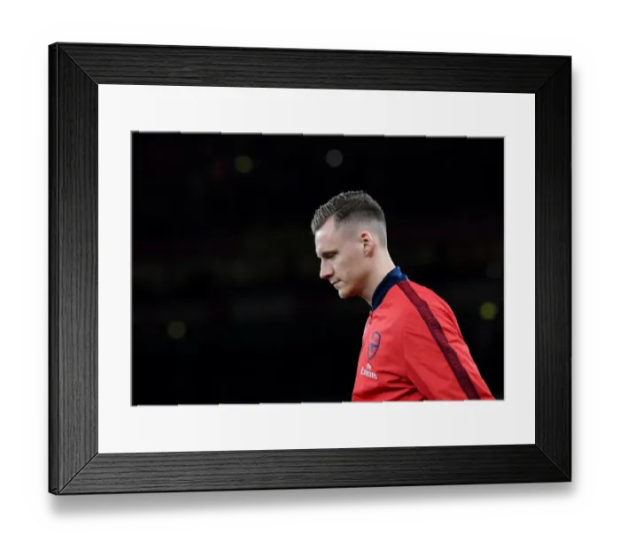 Framed Print : Bernd Leno (Arsenal). Arsenal 0:3 Manchester City