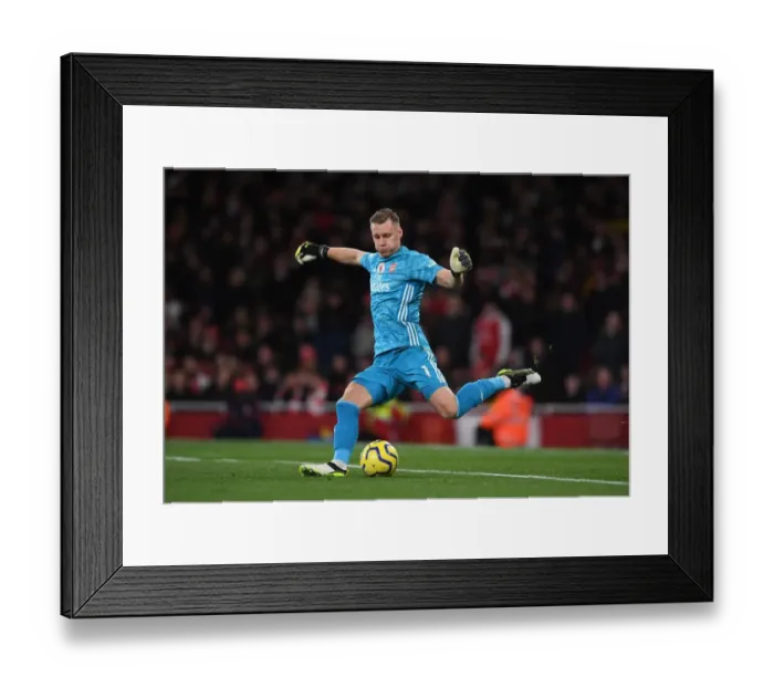 Framed Print : Bernd Leno (Arsenal). Arsenal 0:3 Manchester City Framed Print : Bernd Leno (Arsenal). Arsenal 0:3 Manchester City