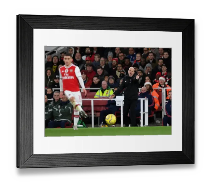 Framed Print : Arsenal's Interim Boss Freddie Ljungberg Faces Manchester City in Premier League Showdown