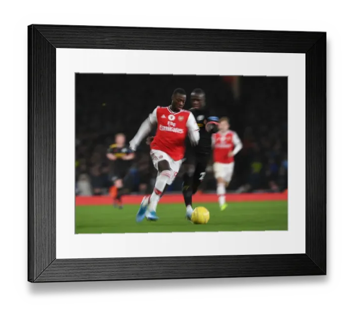 Framed Print : Pepe vs Mendy: A Premier League Showdown at the Emirates - Arsenal vs Manchester City Framed Print : Pepe vs Mendy: A Premier League Showdown at the Emirates - Arsenal vs Manchester City