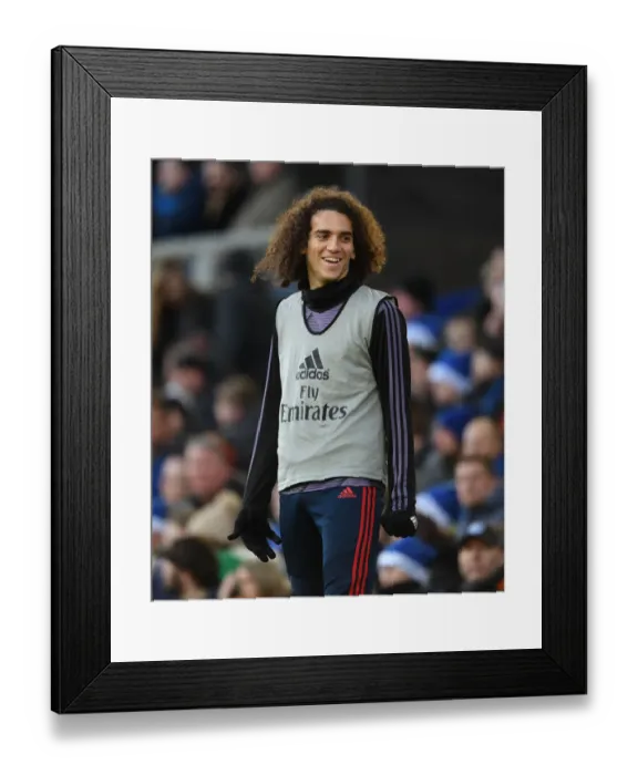 Framed Print : Guendouzi in Action: Everton vs. Arsenal, Premier League 2019-20 Framed Print : Guendouzi in Action: Everton vs. Arsenal, Premier League 2019-20