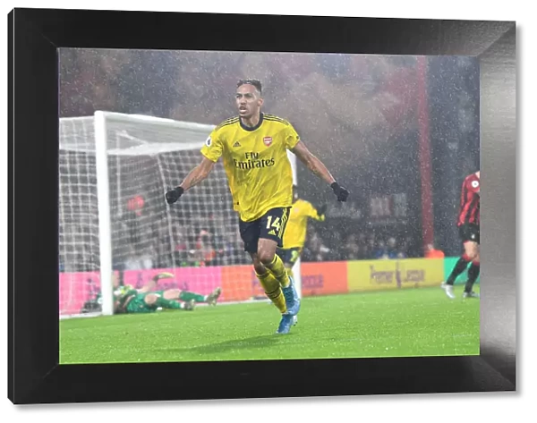 Aubameyang's Strike: Arsenal's Triumph over AFC Bournemouth in the Premier League (2019-20)