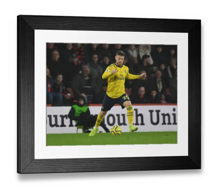 Framed Print : Arsenal vs. AFC Bournemouth: Premier League Battle at Vitality Stadium (December 2019) Framed Print : Arsenal vs. AFC Bournemouth: Premier League Battle at Vitality Stadium (December 2019)