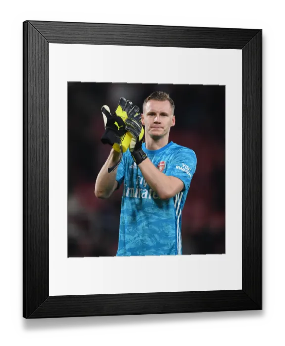 Framed Print : Arsenal's Bernd Leno Applauding Fans in AFC Bournemouth Victory (2019-20 Premier League) Framed Print : Arsenal's Bernd Leno Applauding Fans in AFC Bournemouth Victory (2019-20 Premier League)