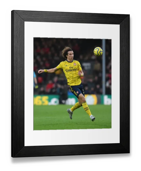 Framed Print : Arsenal's David Luiz in Action against AFC Bournemouth, Premier League 2019-20 Framed Print : Arsenal's David Luiz in Action against AFC Bournemouth, Premier League 2019-20