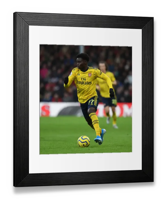 Framed Print : Arsenal's Bukayo Saka Shines: Premier League Showdown at AFC Bournemouth, December 2019 Framed Print : Arsenal's Bukayo Saka Shines: Premier League Showdown at AFC Bournemouth, December 2019