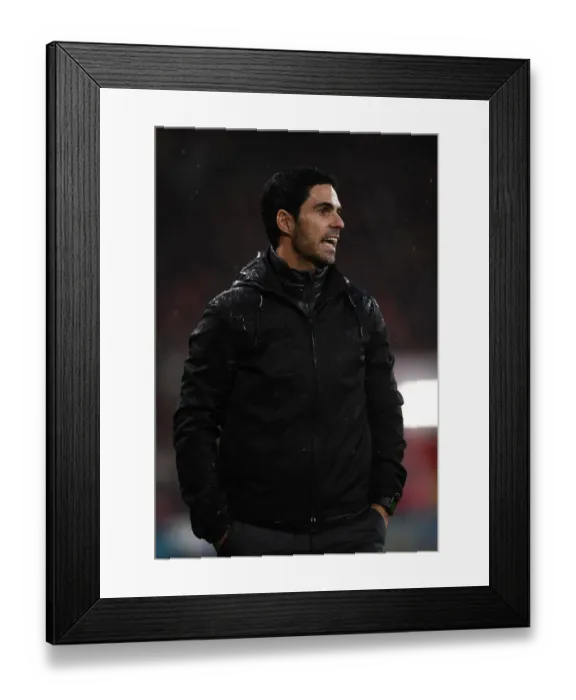 Framed Print : Mikel Arteta: Leading Arsenal at AFC Bournemouth, Premier League 2019-20 Framed Print : Mikel Arteta: Leading Arsenal at AFC Bournemouth, Premier League 2019-20