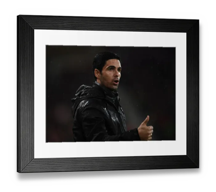Framed Print : Arsenal's Arteta Faces Off Against AFC Bournemouth in Premier League Clash (December 2019) Framed Print : Arsenal's Arteta Faces Off Against AFC Bournemouth in Premier League Clash (December 2019)